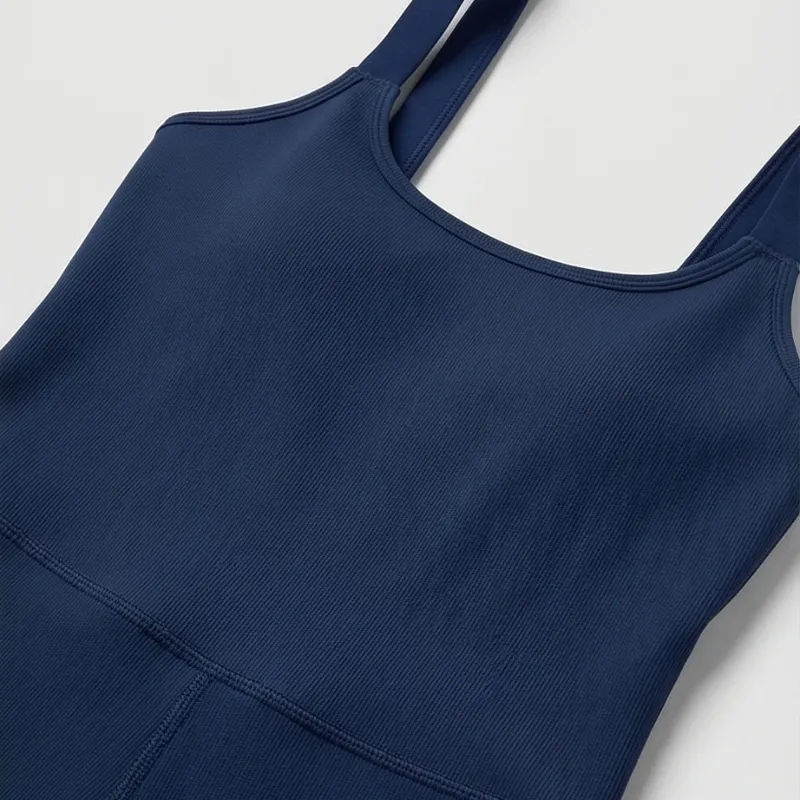 💙 Blue Sculpt Jumpsuit