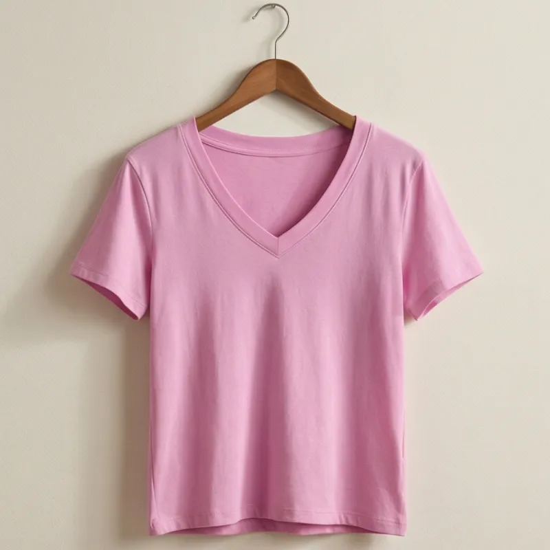 💗 Blusa Básica Rosada