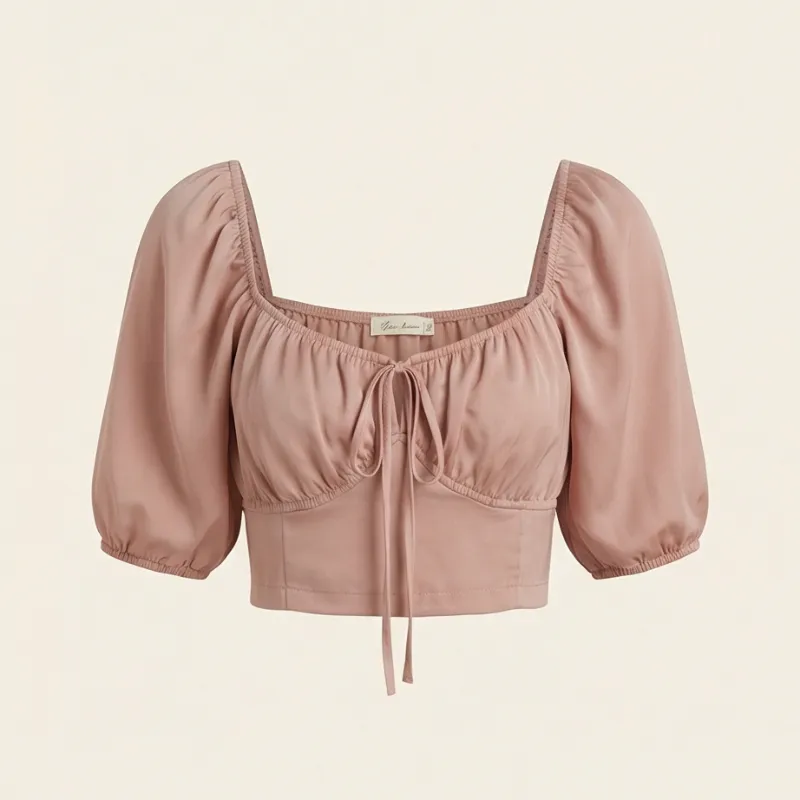 🌸 Blusa Romántica Rosada