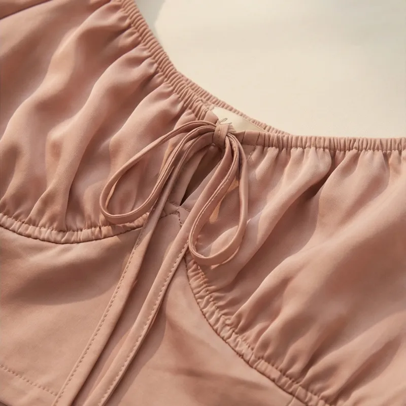 🌸 Blusa Romántica Rosada