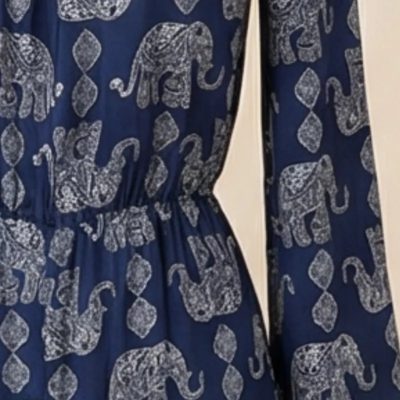 💙 Boho Blue Romper