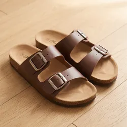 Brown Classic Slides 🤎