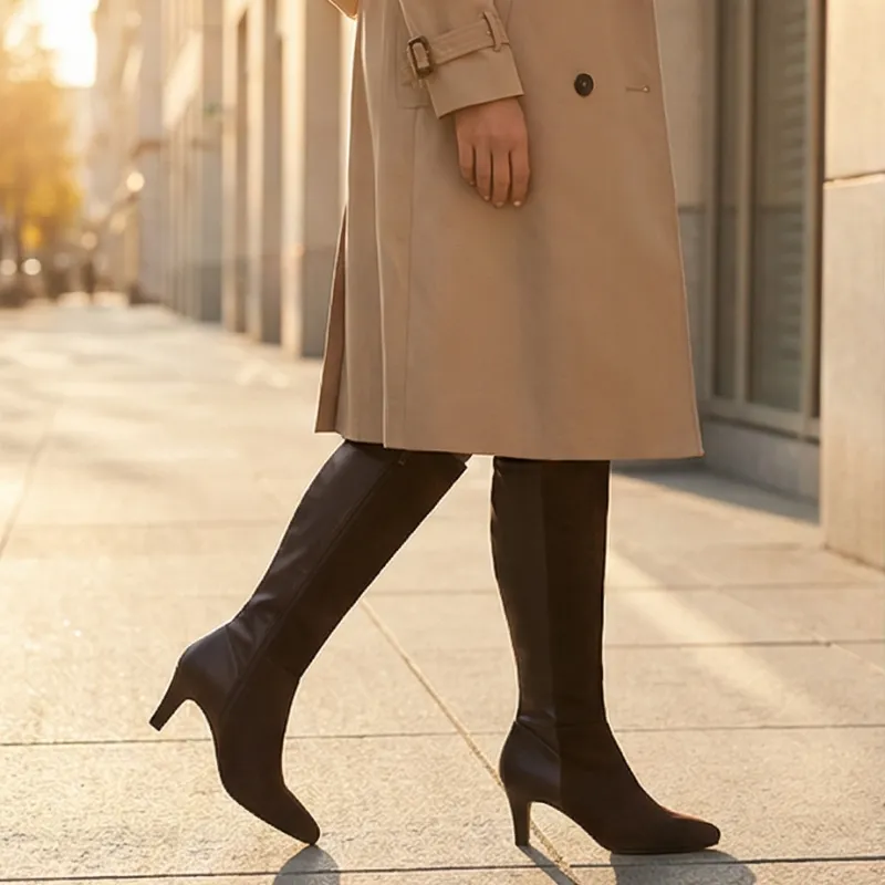 Brown Knee Boots 🤎