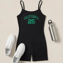 🖤 California Sport Romper