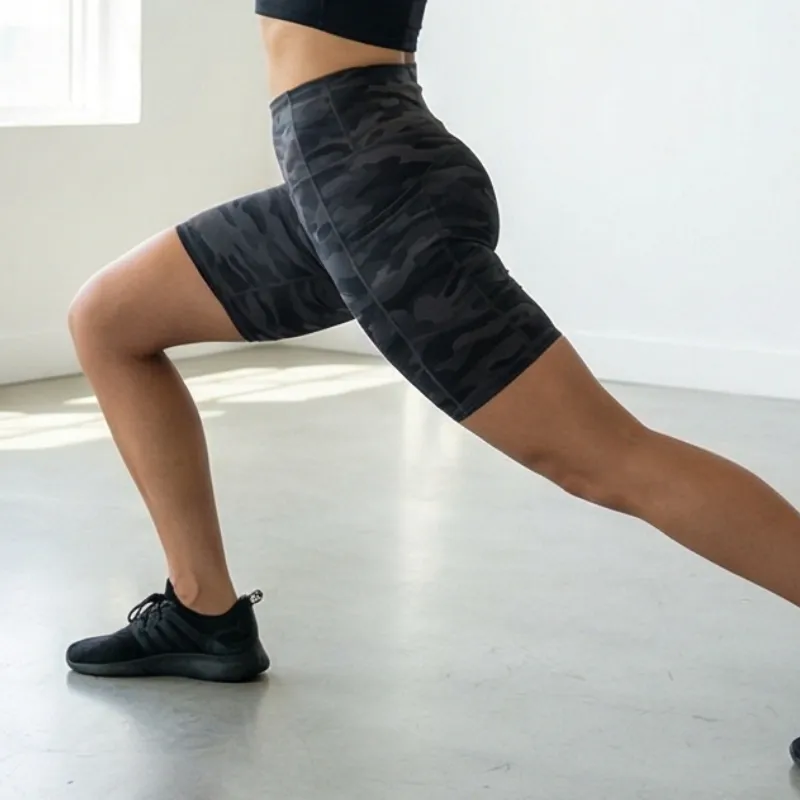 🖤 Camo Fit Set Shorts