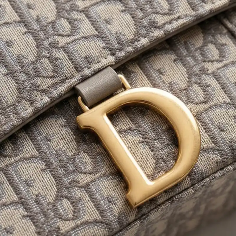 👜 CARTERA  DIOR – GRIS