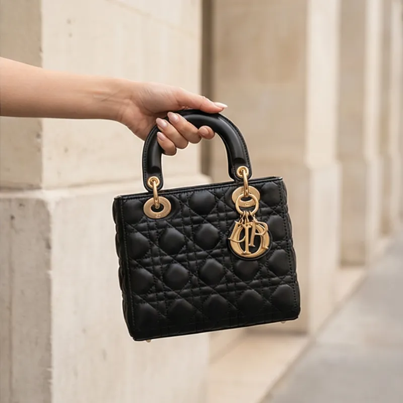 👜 CARTERA DIOR – NEGRA