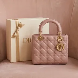 👜 CARTERA DIOR – ROSA NUDE