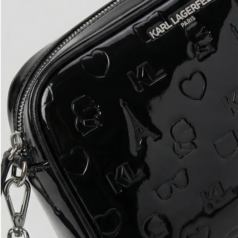 👜 CARTERA KARL LAGERFELD – NEGRA