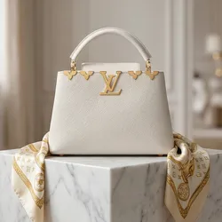 👜 CARTERA LOUIS VUITTON – BLANCA