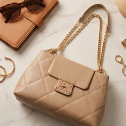 👜 CARTERA ZARA – BEIGE