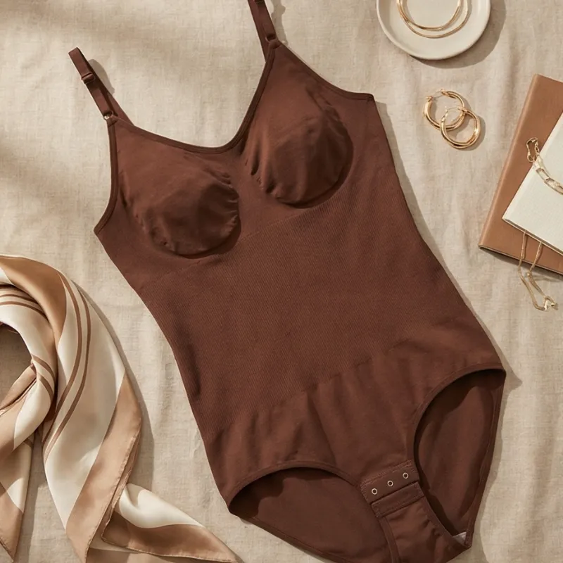 🤎 Chocolate Classic Bodysuit (Faja)