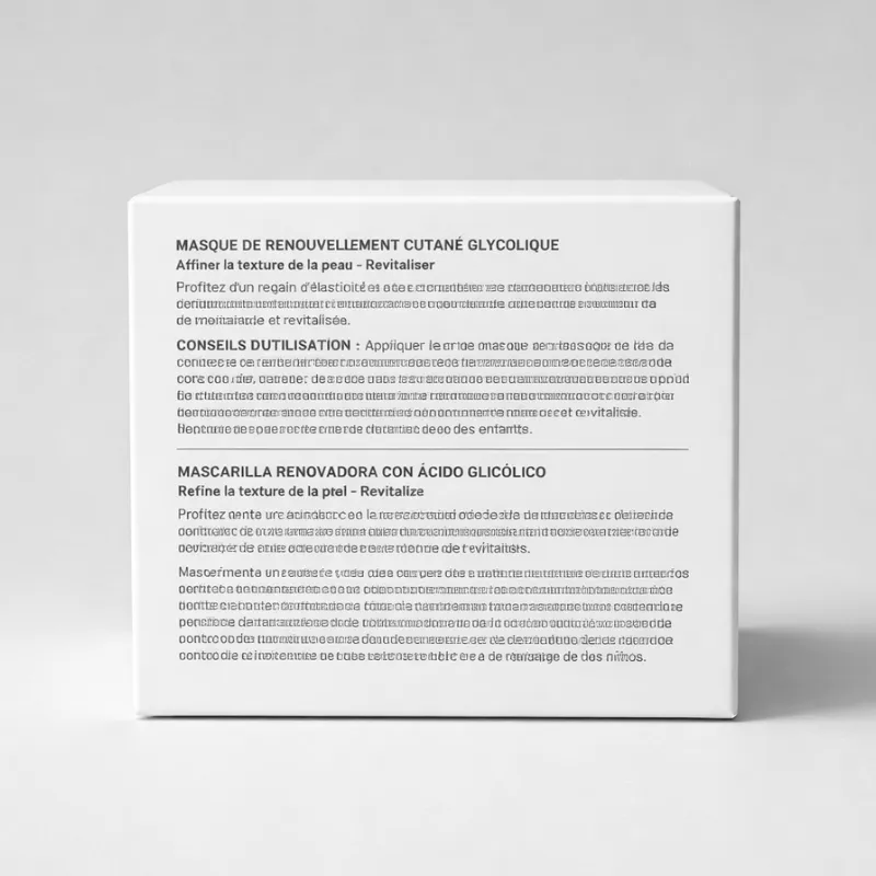 🧴 Dr. B LAB – Glycolic Acid Renewal Mask