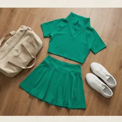 💚 Green Tennis Set