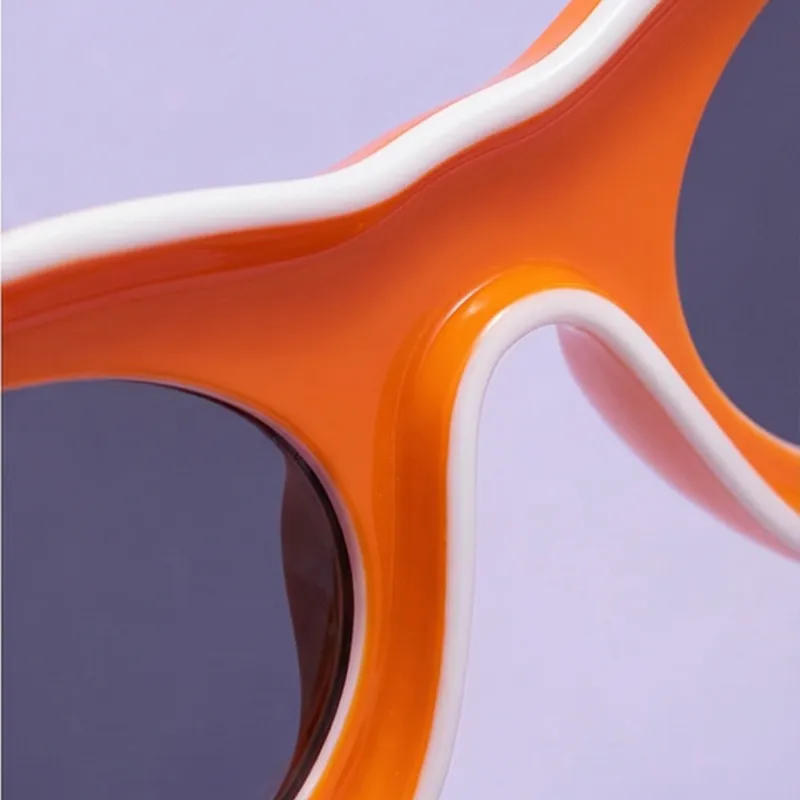 🕶️ LENTES ESTILO Y2K – NARANJA