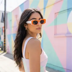 🕶️ LENTES ESTILO Y2K – NARANJA
