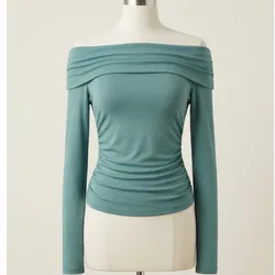 Off-Shoulder Knit Top