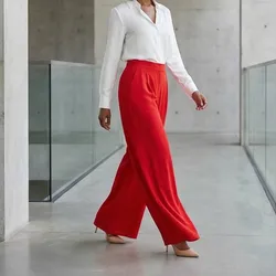 ❤️ PANTALÓN ROJO FLUIDO
