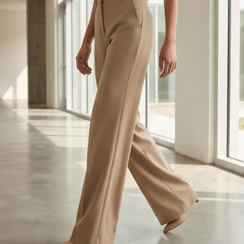 🤎 PANTALÓN VESTIR CAMEL