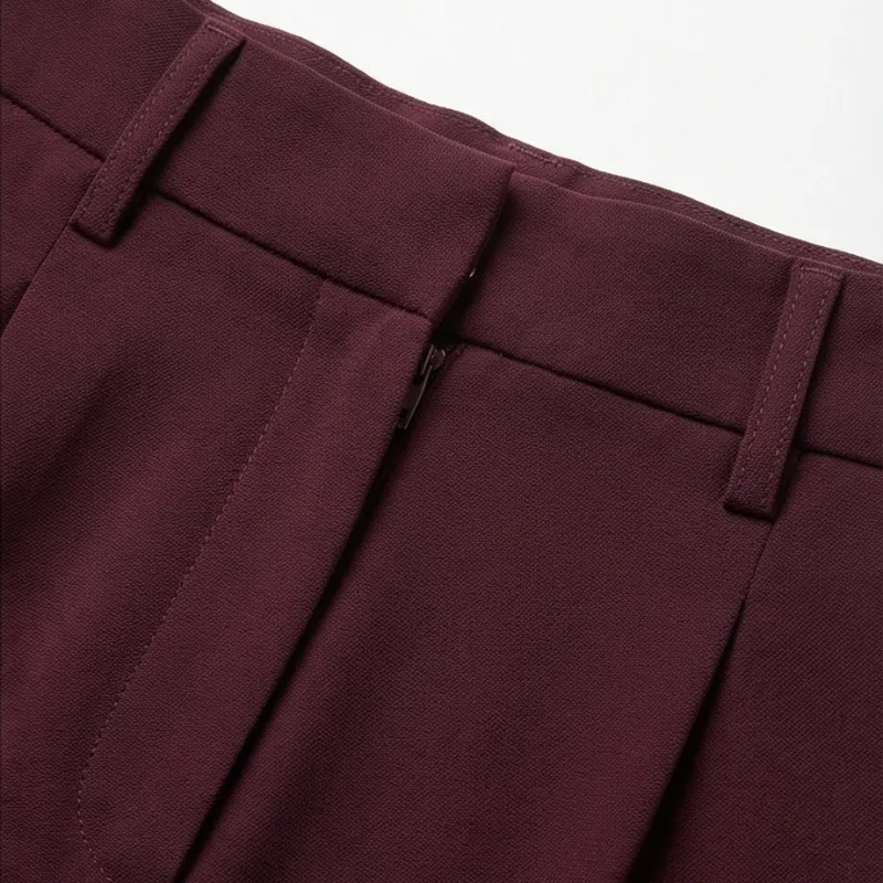 🍷 PANTALÓN VESTIR VINOTINTO