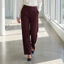 🍷 PANTALÓN VESTIR VINOTINTO