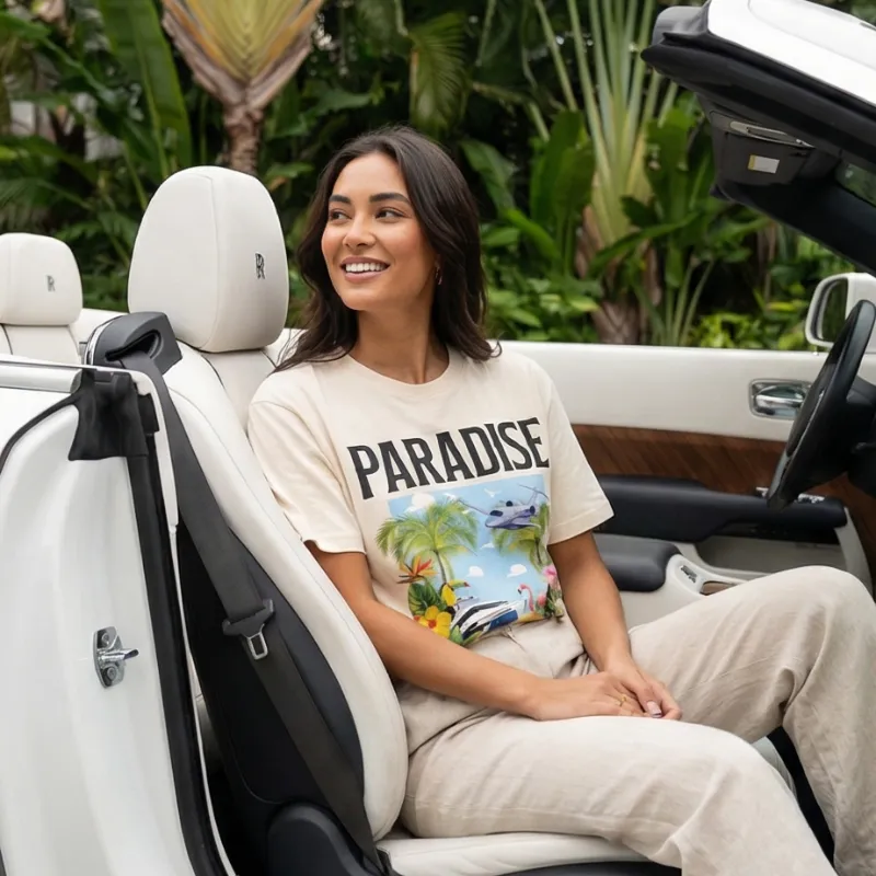 🌴 Paradise Graphic Tee