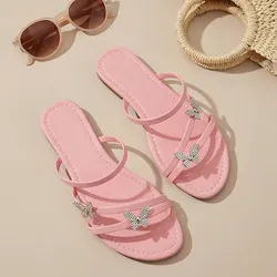Pink Butterfly Sandals 🦋