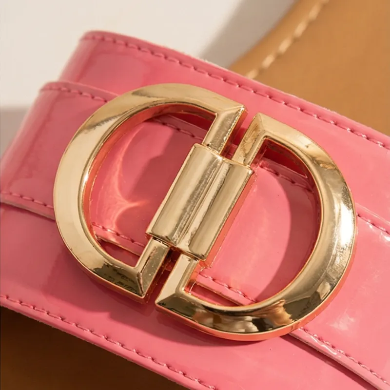 Pink Casual Slides 💖