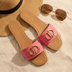 Pink Casual Slides 💖