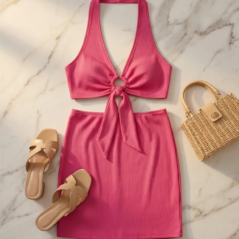 💖 Pink Cut-Out Set