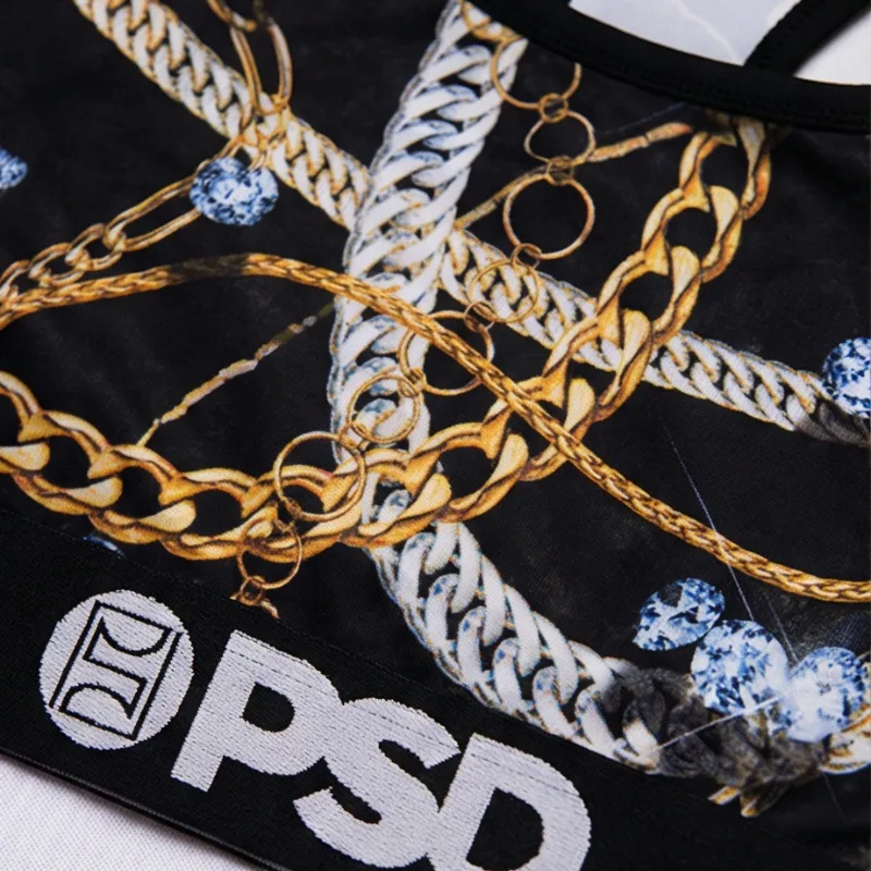 🖤 PSD Chain Luxe Sport Bra