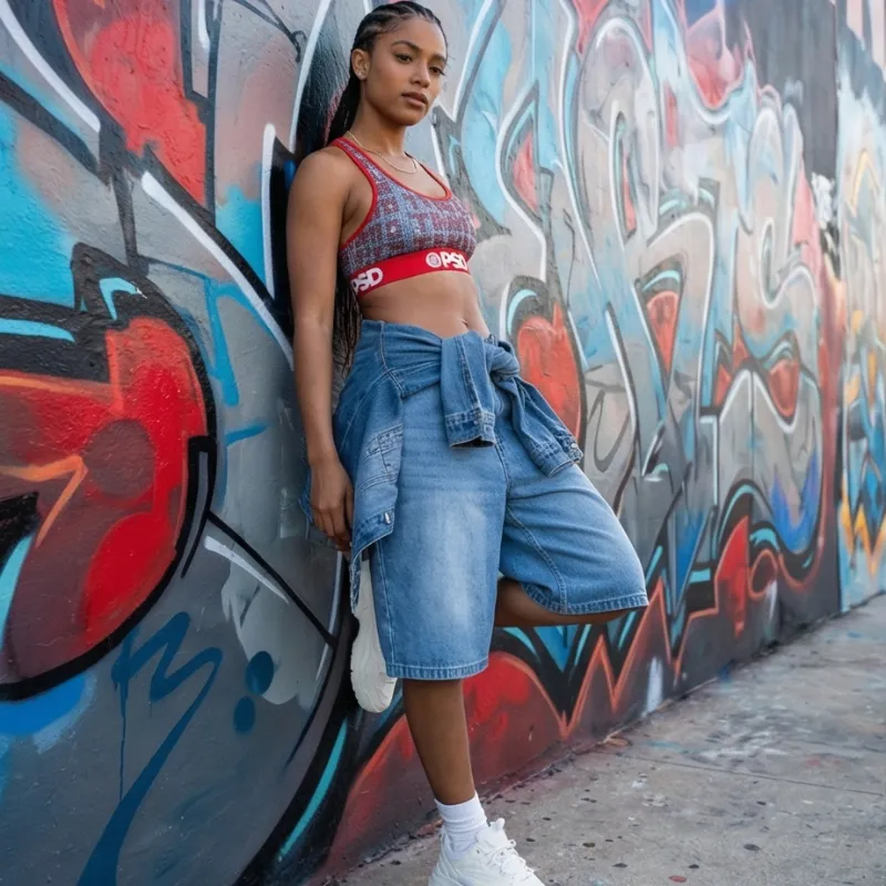 🔴 PSD Red Sport Bra