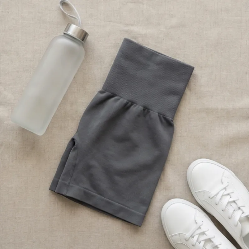 🩶 Seamless Gray Set Shorts