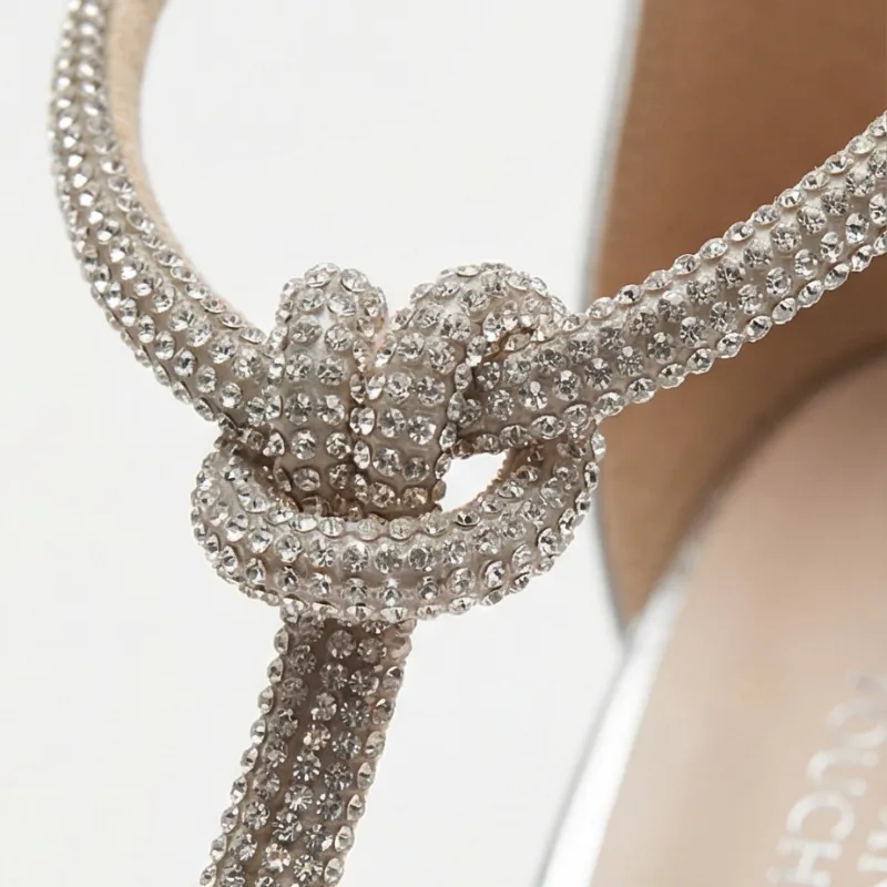 Silver Glam Sandals 💎