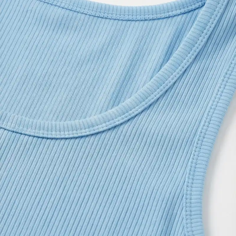 💙 Sky Blue Basic Crop