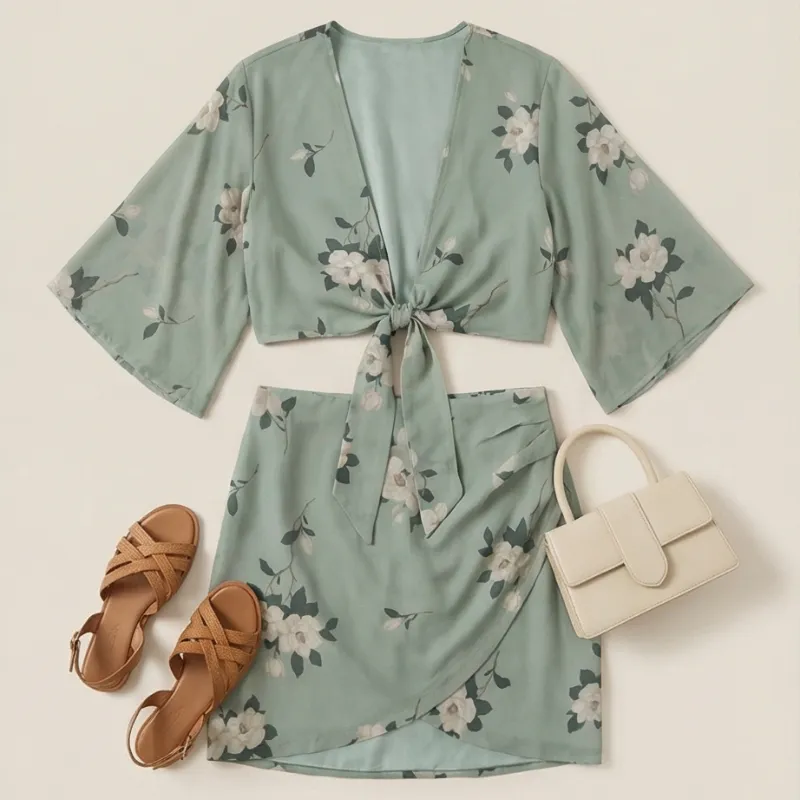 🌸 Soft Floral Set