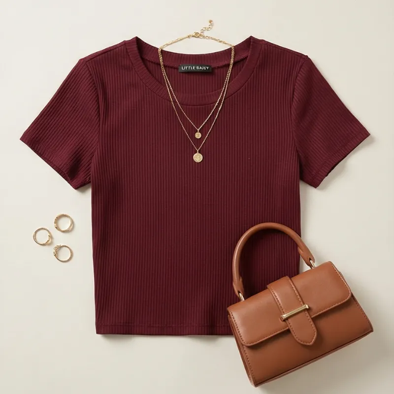 ❤️ Top Básico Rojo