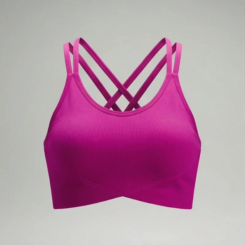 Top deportivo fucsia