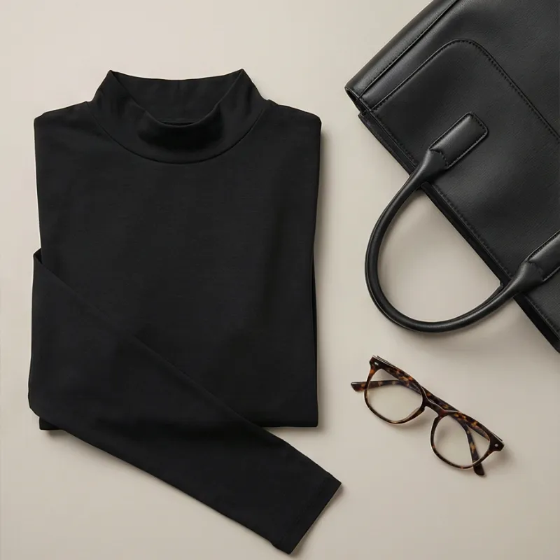 đź–¤ TOP NEGRO CUELLO ALTO