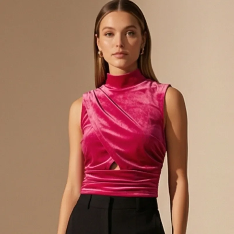 💖 TOP “PINK VELVET”