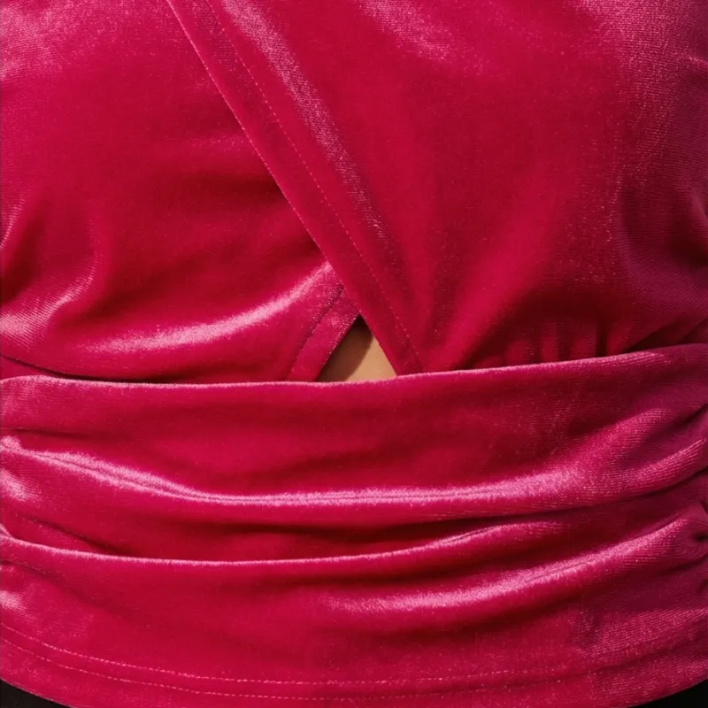 💖 TOP “PINK VELVET”