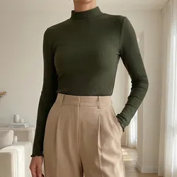 💚 TOP VERDE OLIVO