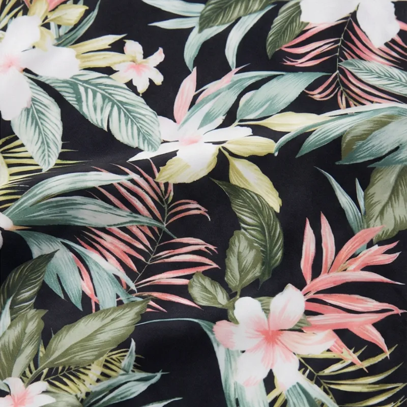 🌺 Traje de baño manga larga tropical