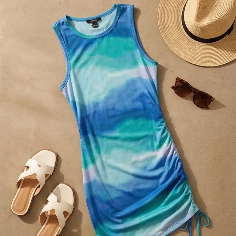 💙 Vestido azul degradado