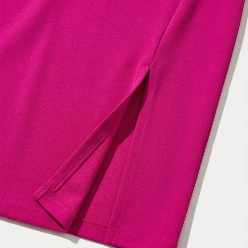 💖 Vestido fucsia minimalista