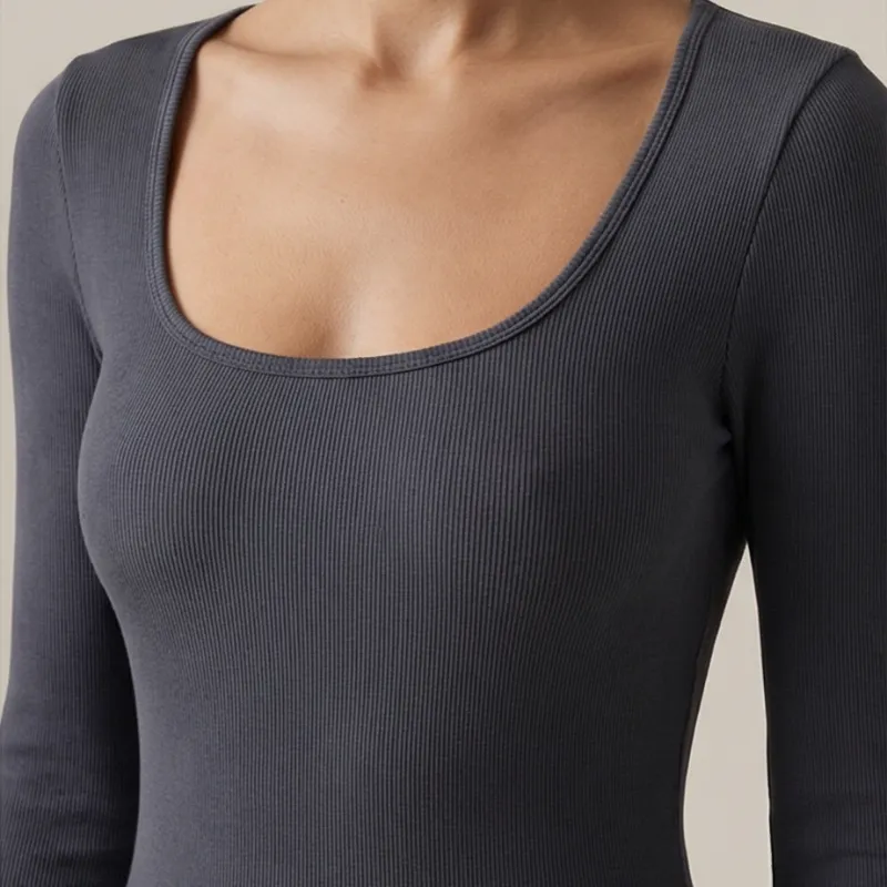 🩶 Vestido gris largo