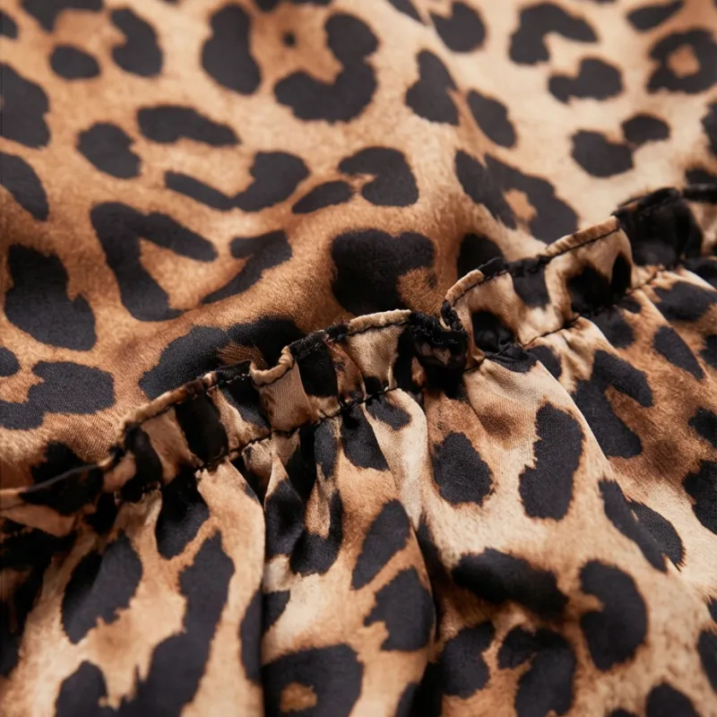 🐆 Vestido leopardo