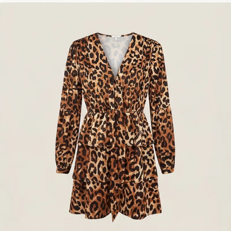 🐆 Vestido leopardo