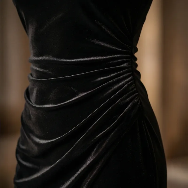 🖤 Vestido negro elegante ajustado