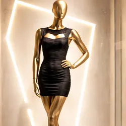 🖤 Vestido negro elegante